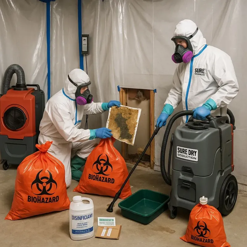 Contaminated Water Handling Protocols process in Renovo, PA