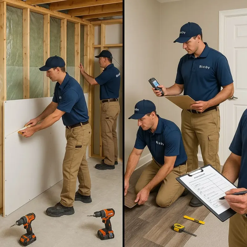 Repairs and Reconstruction process in Renovo, PA