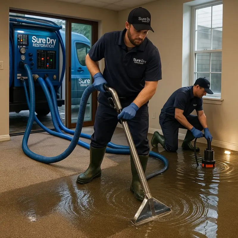 Water Extraction and Removal process in Renovo, PA